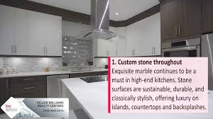 1.7 kitchen designs with soothing color schemes. 5 Luxury Kitchen Design Trends For 2021 Youtube