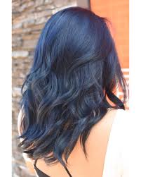 Blue Black From Black Box Dye Blue Black Hair Box Dye Blue Hair