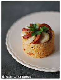 Un Risotto Entre Terre Et Mer Recette Recette Gastronomique Plat Gastronomique