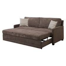 Serta Shelby Convertible Sofa Brown Queen Size Sleeper Sofa Furniture Sofa