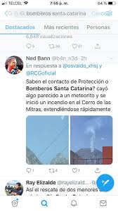 Meteorito incendio en santa catarina hoy. Ashley Castro Ashleyc11842469 Twitter