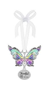 Ganz Butterfly Ornament Thankful For You Butterfly Ornaments Christmas Ornaments Ornaments