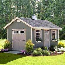 Amish Made Ez Fit Riverside Shed Kit Outdoor Garden Sheds Backyard Sheds Outdoor Sheds
