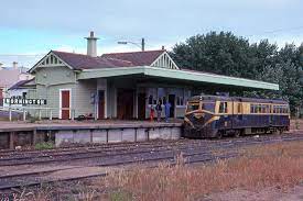 Mornington Train About To Depart For Frankston From The Mornington Station On December 9 1977 Australia History Victoria Australia Historic Homes