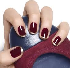 Pin By Erin Soule On Beautiful Nails Burgundy Nails Burgundy Nail Designs Thanksgiving Nail Art