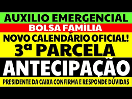 Ou seja, o calendário do auxílio emergencial para bolsa família será gradualmente executado de acordo com o último dígito do nis (número de identificação social) dos. 3 Parcela Calendario Auxilio Emergencial 2021 Bolsa Familia Pagamentos Antecipados Comprar Barra De Ouro