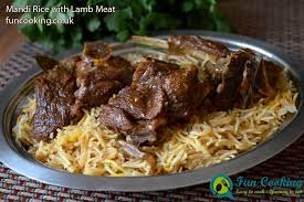 Mandi Rice With Lamb Meat Afghan Food Recipes Lamb And Rice Recipe Indian Rice Recipes