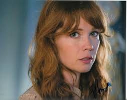 VIRGINIA NEWCOMB signed (THE ATONING) actress 8x10 autographed photo W/COA  #7