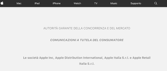 Se preferisci acquistare per telefono, chiama il numero 800 554 533. Obsolescenza Programmata Apple Obbligata A Pubblicare La Dichiarazione Dell Antitrust Sul Sito Italiano