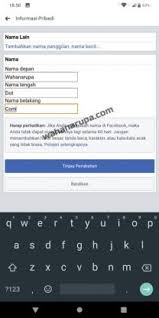 Alasan orang mengganti nama akun facebook sebelum 60 hari. Cara Ganti Nama Facebook Lewat Hp Atau Laptop Tutorial Lengkap Wahanarupa Com