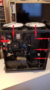 The case has a suitable cable management setup that hides and contains cables neatly and out of sight. Suggestion For Best Airflow With An Aio Cases And Mods Linus Tech Tips