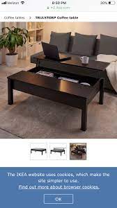 With its neutral colors and clean lines, this accent table will bring country charm and city chic to any living room. Trulstorp Coffee Table Black Brown 45 1 4x27 1 2 Ikea In 2021 Coffee Table Ikea Coffee Table Square Coffee Table Ikea