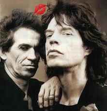 Keith Richards & Mick Jagger….Love is Strong…