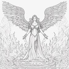 coloring page free fire coloring page angelic pants