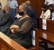 A total of 10 houses, 14 cars and an undisclosed sum of money. Embattled Zandile Gumede Joins 17 Co Accused In Court