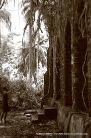 Ross Island near Port Blair Andaman ...