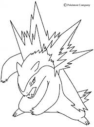 Typhlosion Pokemon Coloring Page More Fire Pokemon Coloring Sheets On Hellokids Com Pokemon Coloring Pages Pokemon Sketch Cartoon Coloring Pages