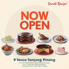 Secret recipe is a cake shop that serve western, secret recipe and more. Secret Recipe Malaysia Hai Orang Penang Kami Kini Berada Di Tesco Tanjung Pinang Pakat Mai Dengan Semua Hangpa Bulih Makan Kek Kat Sini Dah Tunggu Apa Lagi Secretrecipemy Facebook