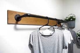 Shop for wall mounted clothes rack online at target. Diy Wall Mounted Clothing Rack Sammy On State