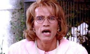 El compañero de trabajo de alex que ve el potencial de la droga de alex para la infertilidad de las mujeres, su esposa es angela. 51 Actors Who Cross Dressed For Film Arnold Schwarzenegger Arnold Schwarzenegger Schwarzenegger Pregnant Man
