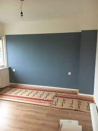 Lambrisering Van Verf Denimdrift Flexa Slaapkamerideeen Huis Interieur Woonideeen