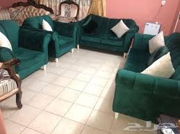 طقم كنب اخضر