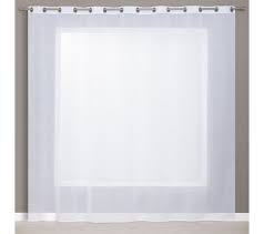 Vous garantir le bon achat, on y travaille tous les jours. Voilage 280 X 240 Cm 14 Oeillets Grande Largeur Mat Fines Lignes Tissees Blanc Voilage But
