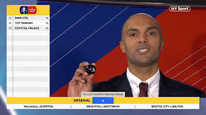 You can watch the fa cup fourth round draw on bbc one or bbc iplayer. Arsenal Draw United In Fa Cup Fourth Round Bt Sport