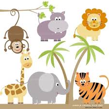 Jungle Animal Clip Art Original Zoo Jungle Book Clipart Animal Clipart Animal Clipart Free Baby Jungle Animals
