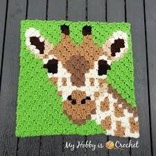 My Hobby Is Crochet Free Crochet Pattern Graph Giraffe