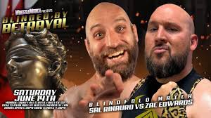 At UNCHAINED, Zac Edwards threw fire into the face of Sal Rinauro, thus  blinding him in the process. EL PRESIDENTE Tyson Dean has decreed that  these two must do battle