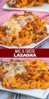 Mac Cheese Lasagna 4 Sons R Us Recipe Pasta Dishes Recipes Food
