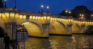 Pont Neuf De Nuit Paris Paris Pont Paris Ile De France