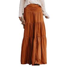 Contohnya jika anda ingin membuat kemeja buat 4 potong pola. Rok Maxi Bertingkat Panjang Pinggang Tinggi Ruffle Panjang Musim Semi Kustom Untuk Wanita Buy Gadis Tinggi Pinggang Rok Murah Maxi Rok Panjang Rok Pola Product On Alibaba Com