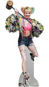 Early in birds of prey, there's a fantastical scene that places its star in a curious lineage. Harley Quinn Hammer Raubvogel Margot Robbie Lebensgrosser Karton Ausschnitt 183cm Partyfest De