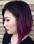 Blonde Magenta Ombre Hair