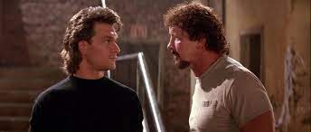 Many suspect that it was the patrick swayze ball that did the trick. Can We All Just Come Together And Appreciate How Awesome Patrick Swayze S Mullet Was In Roadhouse Imgur