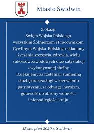 Wiersze z okazji święta wojska polskiego. Swieto Wojska Polskiego Aktualnosci Artykul Strona 1 Urzad Miasta Swidwin