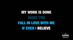 Brian Mcknight Back At One Karaoke With Lyrics Youtube