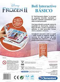 ¡aprende riendo y jugando con tus dibujos animados preferidos. Boli Interactivo Frozen 2 Clementoni