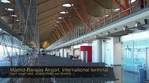 Barajas is 13 km from the city center of madrid. Barajas Madrid Airport Youtube