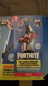 I also show the installation of fortnite, the entering of the code to get the. Nintendo Switch Fortnite Code Game Double Helix Skin 1000 V Bucks Code Only Fortnite Double Helix Nintendo