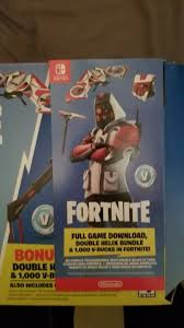 Es handelt sich um eine unbestreitbare tatsache, dass es viele. Nintendo Switch Fortnite Code Game Double Helix Skin 1000 V Bucks Code Only Fortnite Double Helix Nintendo
