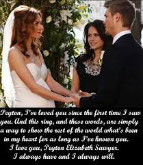 Lucas S Vows To Peyton Lucas And Peyton Wedding Dream Wedding