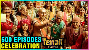 Tenali rama is an indian historical comedy drama based on the life of the legendary telugu poet tenali ramakrishna, one of the ashtadiggajas (or the eight honorable) poets at the court of. Tenali Rama 500 Episodes Celebrations Cake Cutting Party Krishna Bharadwaj Manav Gohil Video Dailymotion