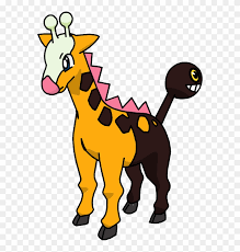 It evolves into darkmare alongside another species, if there is a poké ball in the bag and a free space in the party, starting at level 40. 12465392 Girafarig Pokemon Hd Png Download 578x803 6093571 Pngfind