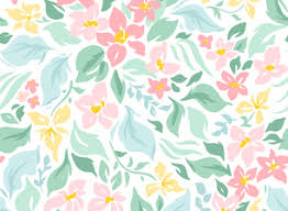✓ free for commercial use ✓ high quality images. Beautiful Floral Pattern In Pastel Tones Soft And Feminine Inspired By Spring And Nature By Inna Moreva Seamless Repeat Vector Royalty Free Patternbank