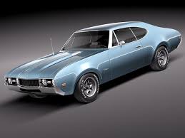 Originally established as olds motor vehicle company by ransom e. Oldsmobile 442 Cutlass 1968 3d Modell Turbosquid 619109