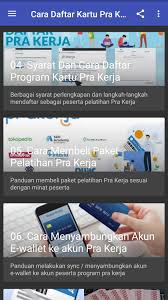 Ada dua cara yang bisa kalian pakai untuk mendaftar dan mendapatkan kartu pra kerja, yaitu : Kartu Prakerja Cara Daftar Online 2021 For Android Apk Download