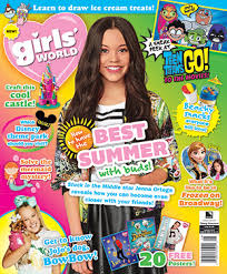 It's designed to inspire creativity through artwork. Girls World